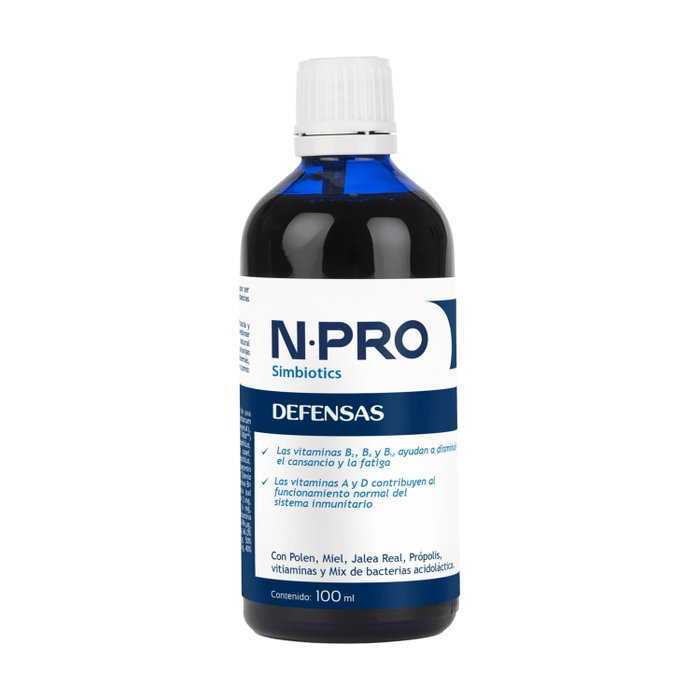 NPro Defensas 100ml - Complemento Alimenticio con Polen, Miel, Jalea Real y Própolis NPro Defensas 100ml - Complemento Alimenticio con Polen, Miel, Jalea Real y Própolis