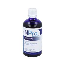NPRO Defensas 100Ml. Complemento Alimenticio con Polen, Miel, Jalea Real y Propóleo para el Sistema Inmunitario