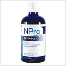 NPRO Defensas 100Ml. Complemento Alimenticio con Polen, Miel, Jalea Real y Propóleo para el Sistema Inmunitario
