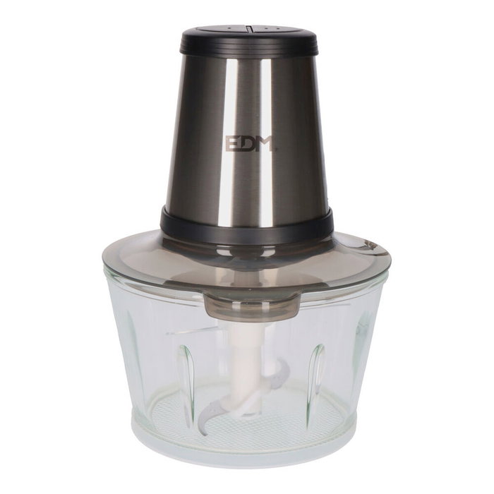 Edm Picadora de Acero Inoxidable 350 W 1,8 l Edm Picadora de Acero Inoxidable 350 W 1,8 l