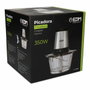 Edm Picadora de Acero Inoxidable 350 W 1,8 l