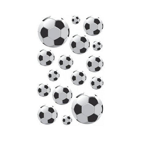 AVERY Zweckform Etiquetas Autoadhesivas 53708 Fútbol, 48 Piezas