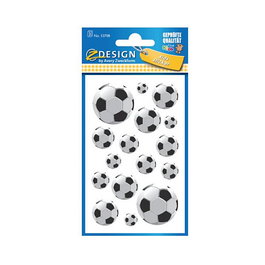 AVERY Zweckform Etiquetas adhesivas 53708 Fussball, 48 unidades