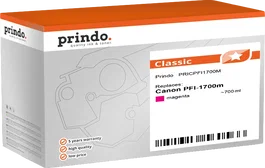 Prindo Classic Cartucho de tinta magenta 700ml compatible con Canon PFI-1700m