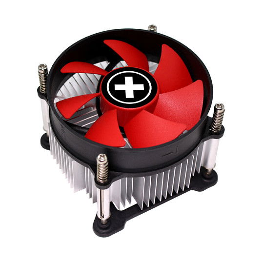 Xilence Performance C XC232 Ventilador CPU para Intel LGA1700 LGA1851 LGA1954 110W TDP 92mm Negro Rojo PWM