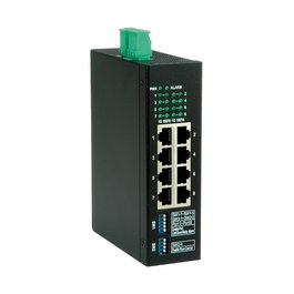 ROLINE Industrie Gigabit Switch 8x RJ-45 Ethernet No Administrado, 8 Puertos 10/100/1000 Full Duplex, Montaje en Rack, Negro