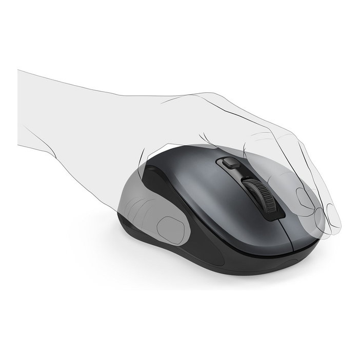 Hama Canosa V2 Ratón Bluetooth Antracita