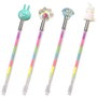 The Concept Factory Bolígrafo Multicolor Funny Colección My Funny Papet Modelos Surtidos Diamante Unicornio Pezuña Conejo Kawaii