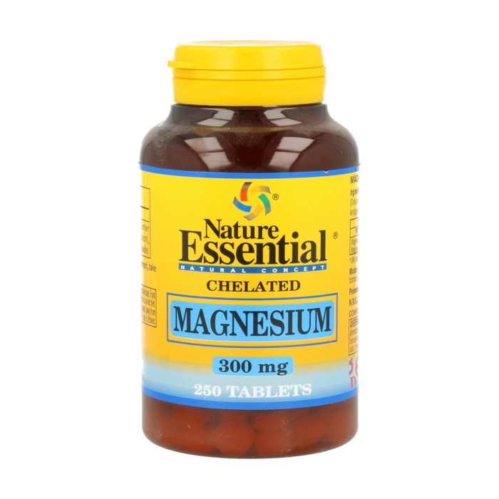 Nature Essential Magnesio Quelado 300mg 250 comprimidos Nature Essential Magnesio Quelado 300mg 250 comprimidos