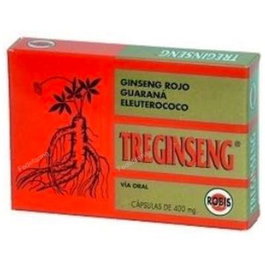 ROBIS Treginsinseng 40 Cápsulas - Combate la Fatiga Psicofísica, Estrés y Depresión