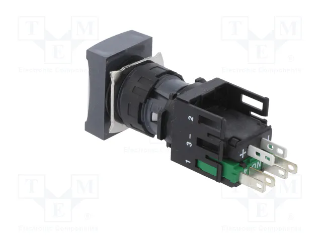 SCHNEIDER ELECTRIC Interruptor de presión Harmony XB6 16mm Blanco LED