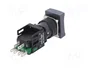 SCHNEIDER ELECTRIC Interruptor de presión Harmony XB6 16mm Blanco LED