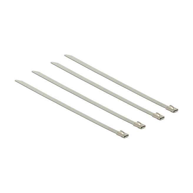 DeLOCK 18630 Bridas de acero inoxidable 150 x 4,6 mm (20 piezas) DeLOCK 18630 Bridas de acero inoxidable 150 x 4,6 mm (20 piezas)