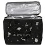 WIDDOP & CO Bolsa Portameriendas Aislante Harry Potter Mortifago Dark Arts - Bolsa Térmica con Forro, Adornos Auténticos