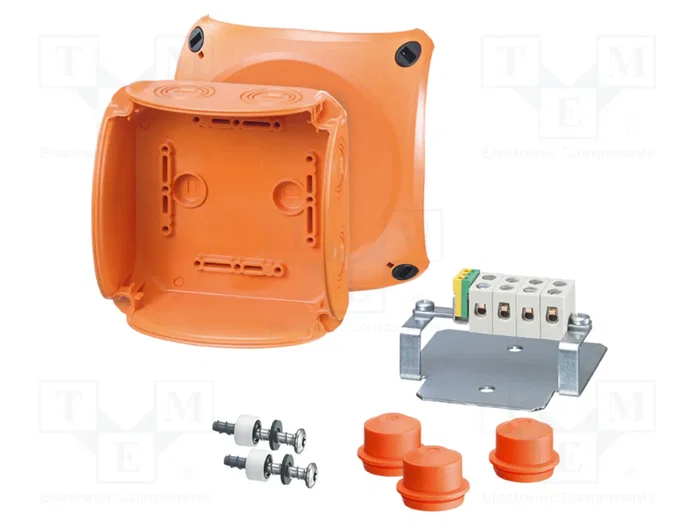 HENSEL ENYCASE® Carcasa contra incendios con abrazaderas Naranja HENSEL ENYCASE® Carcasa contra incendios con abrazaderas Naranja