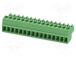 PHOENIX CONTACT COMBICON S MC1.5/16-ST-3.5 Conector de Bloque de Bornas Desmontable 16 Pines