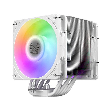 Scythe Mugen 6 Dual Fan White ARGB Edition Blanco