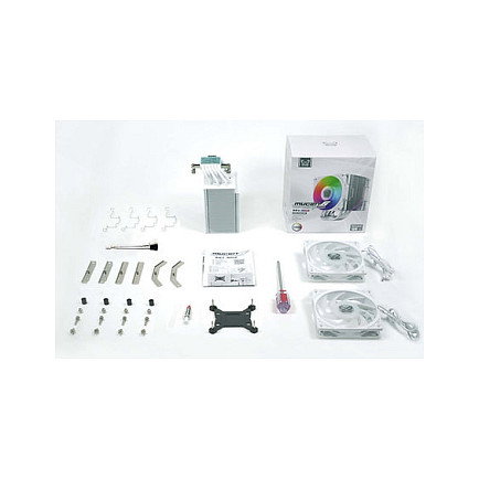 Scythe Mugen 6 Dual Fan White ARGB Edition Blanco