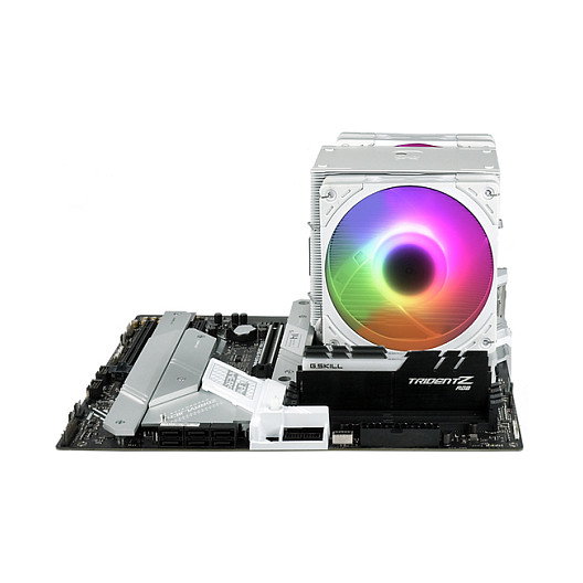 Scythe Mugen 6 Dual Fan White ARGB Edition Blanco