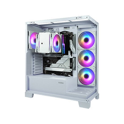 Scythe Mugen 6 Dual Fan White ARGB Edition Blanco