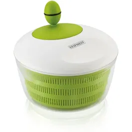 Leifheit 23069 Centrifugadora de Ensaladas 4.2 L Mecanismo de Manivela Verde/Blanco