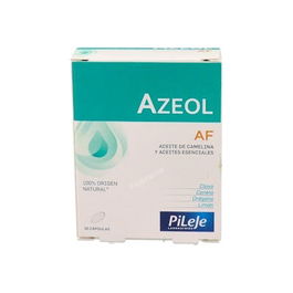 PILEJE Azeol Af 30 Cápsulas Complemento Alimenticio Aceite de Camelina Aceites Esenciales