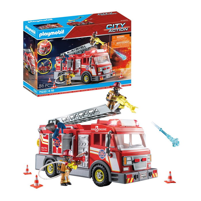 PLAYMOBIL Camión de Bomberos City Action 71233 PLAYMOBIL Camión de Bomberos City Action 71233