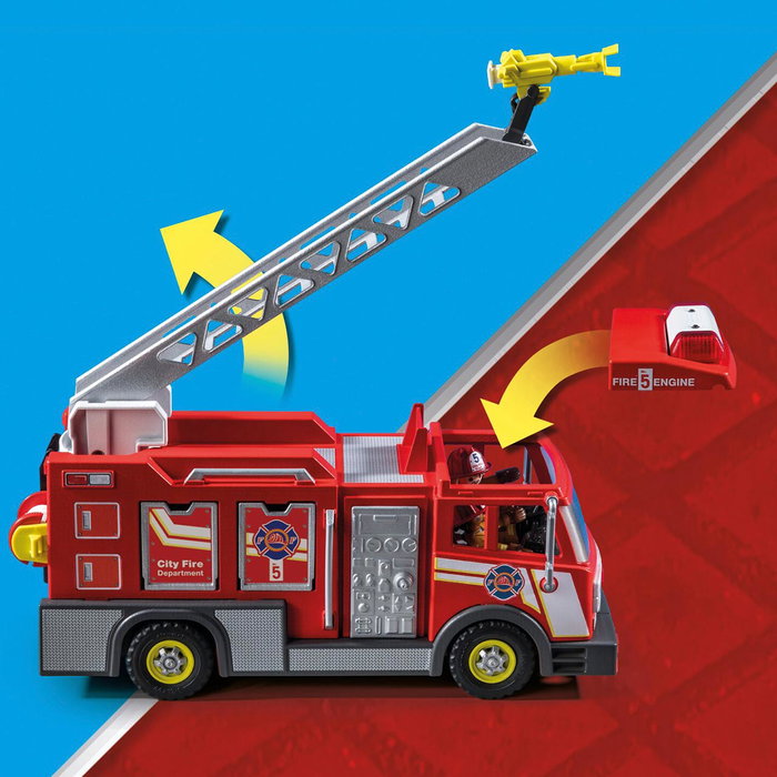 PLAYMOBIL Camión de Bomberos City Action 71233 PLAYMOBIL Camión de Bomberos City Action 71233