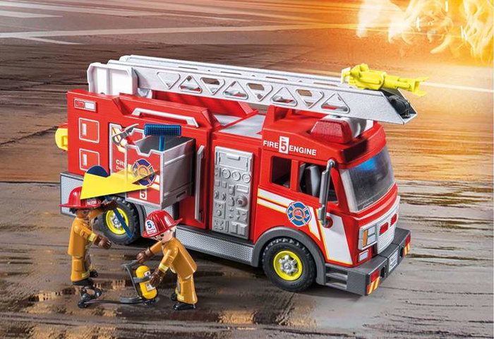 PLAYMOBIL Camión de Bomberos City Action 71233