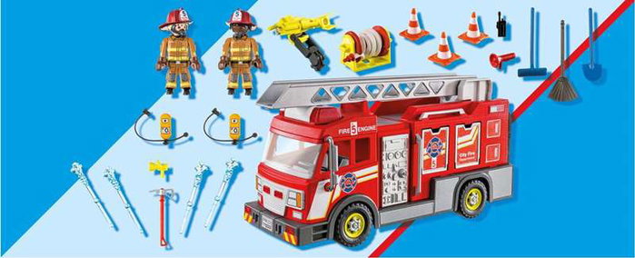 PLAYMOBIL Camión de Bomberos City Action 71233