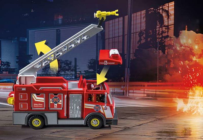 PLAYMOBIL Camión de Bomberos City Action 71233