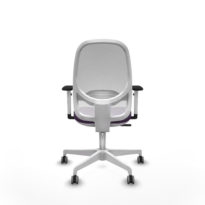 PIQUERAS Y CRESPO Silla de oficina Cilanco Morada y Blanca PIQUERAS Y CRESPO Silla de oficina Cilanco Morada y Blanca