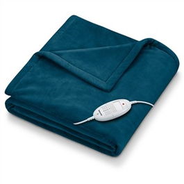 Beurer Manta HD-75 Ocean Suave y Calentita con 6 Niveles de Temperatura y Seguridad BSS