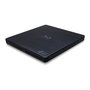 Hitachi-LG Data Storage Grabadora Blu-Ray Portátil Slim HLDS BP55EB40 - Externo USB 2.0 Negro, Compatible con Tableta y Windows 10
