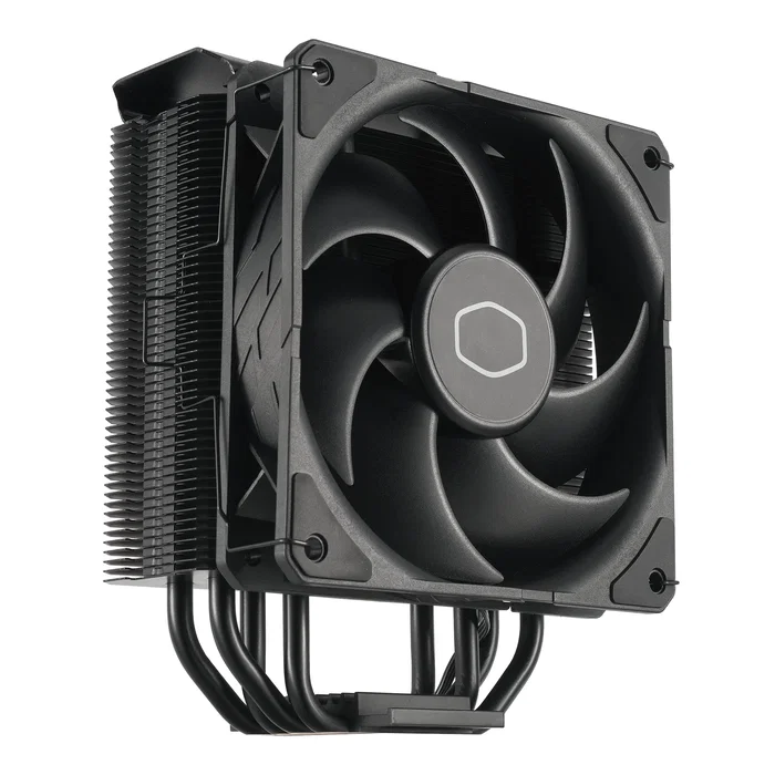Cooler Master Hyper 212 Black - Refrigerador de aire CPU, 12 cm, 4 tubos de calor, ventilador PWM, 2500 RPM, compatible con Intel LGA 1200/1700 y AMD AM4/AM5