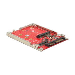 DeLOCK 62859 Convertidor SATA a M.2 y mSATA Verde