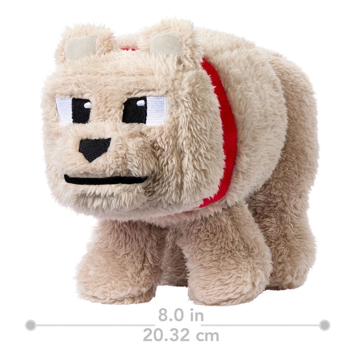 Una película de Minecraft Peluche Dennis el Lobo 20 cm