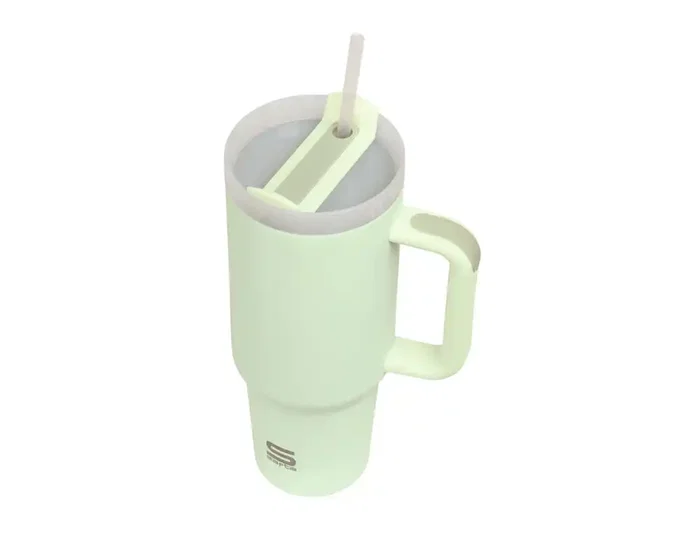Safta Vaso Térmico con Pajita, 1200 ml, 26.5x10x10 cm Safta Vaso Térmico con Pajita, 1200 ml, 26.5x10x10 cm