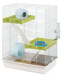 Jaula Ferplast Hamster Tris Metal Plástico