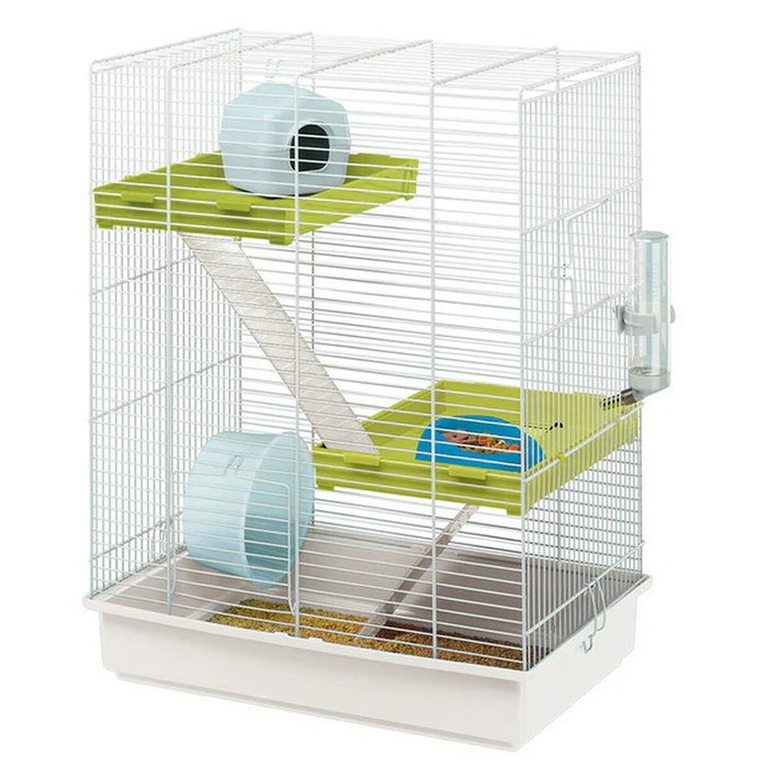Ferplast Jaula Roedores Hamster Tris para Hámster y Pequeños Roedores, Espaciosa y Segura Ferplast Jaula Roedores Hamster Tris para Hámster y Pequeños Roedores, Espaciosa y Segura