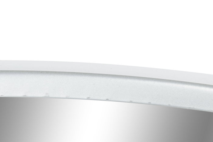 DKD Home Decor Espejo Moderno Plateado 120 x 120 x 2 cm