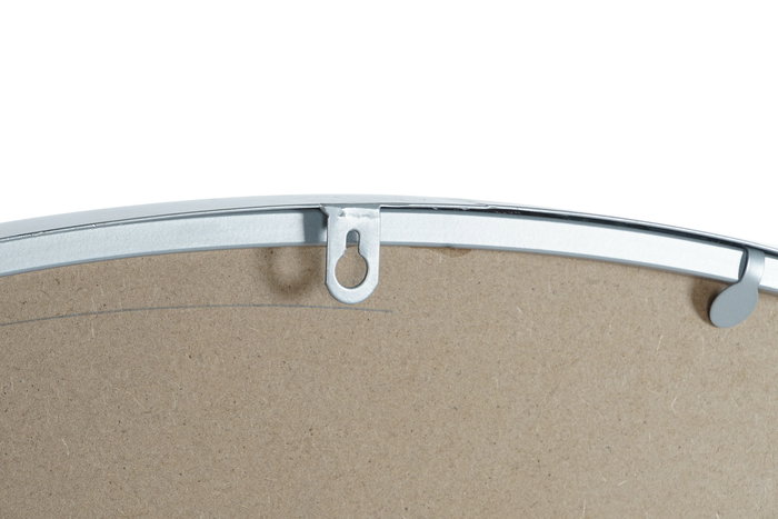 DKD Home Decor Espejo Moderno Plateado 120 x 120 x 2 cm