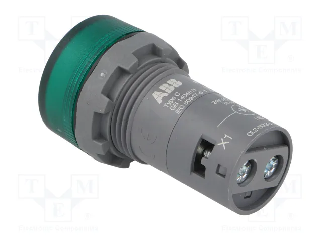 ABB Lámpara de control CL2 verde Ø22mm ABB Lámpara de control CL2 verde Ø22mm