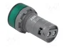 ABB Lámpara de control CL2 verde Ø22mm
