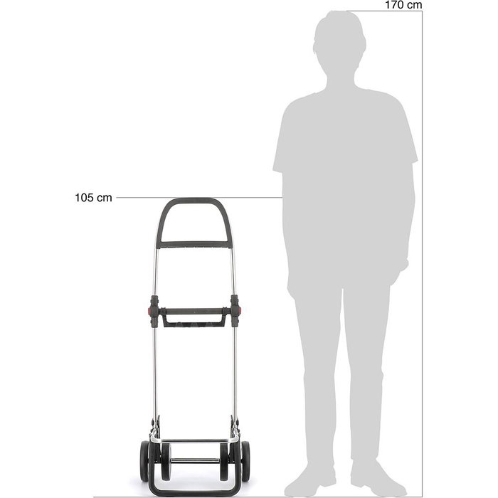 Rolser Carro de la compra i-max mf 4 ruedas plegable negro 43L Rolser Carro de la compra i-max mf 4 ruedas plegable negro 43L