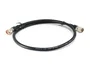 LevelOne ANC-4110 - Cable Coaxial CFD400 1m Negro, 50 Ohm, Para Frecuencias 0-6 GHz, Conectores Macho Derecho/Macho Derecho, Tipo RG-58