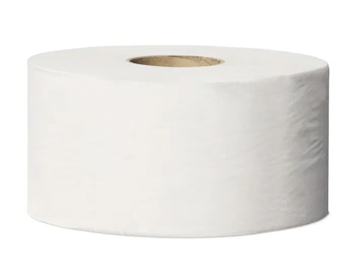 Tork Papel Higiénico Minijumbo 1 Capa, 290 Metros, Rollo para Dispensador T2, Certificado Ecolabel, 90x190x190 mm