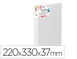Liderpapel Bastidor 3D Extragrueso 22x33 cm Algodón 100% 380g/m² Certificado FSC