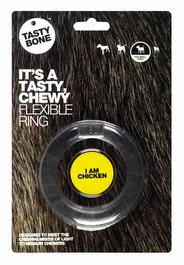 Tasty Bone Flexi Ring Juguete para Perro Resistente y Flexible