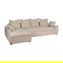 Chaise-Lounger Crema Tejido-Madera 300 X 161 X 90 cm